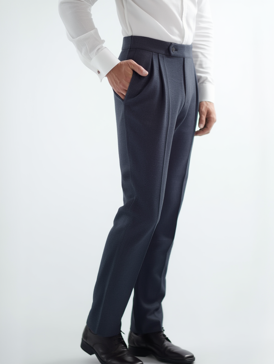 Toscana | Pantalon Slim en Coton et Lin avec Taille Haute | Élégance et Confort au Quotidien 4