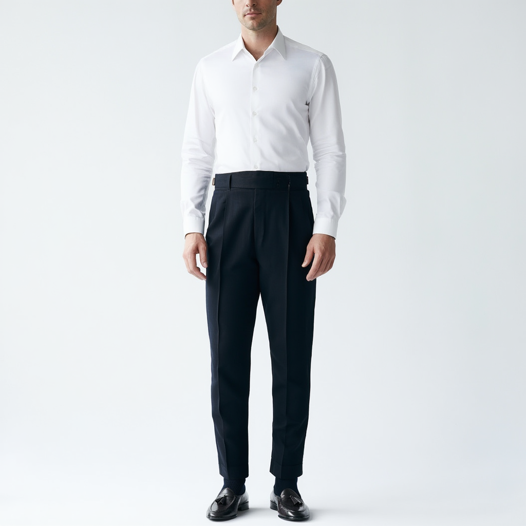 Pantalon Homme Slim en Polyester avec Coupe Moderne | Élégance et Confort au Quotidien 3