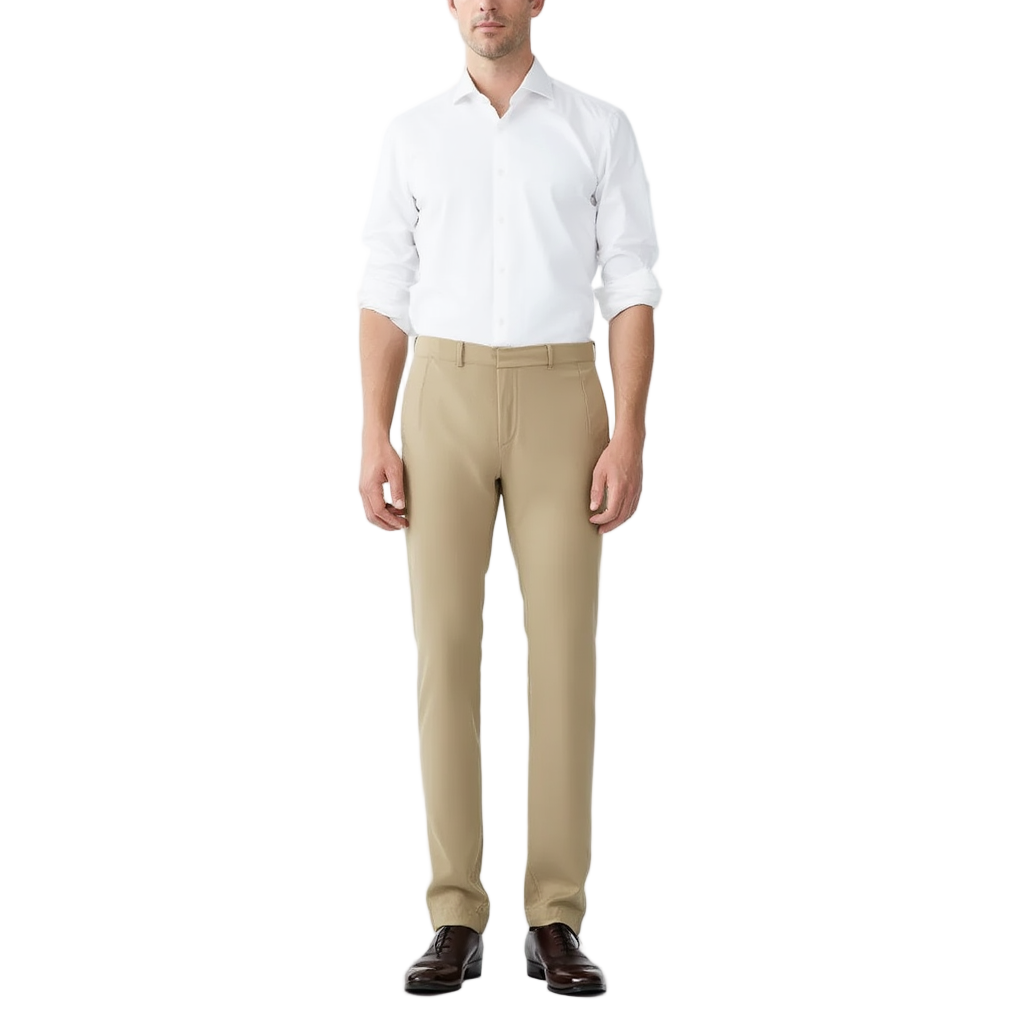Pantalon Homme | Polyester Léger avec Coupe Moderne | Élégance et Confort pour Événements Formels 1