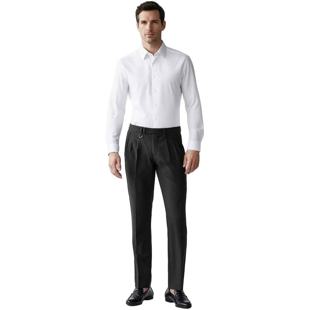 Pantalon Tailleur Femme Chic en Polyester avec Coupe Impeccable | Élégance et Confort au Travail 2