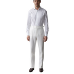 Pantalon Tailleur Homme | Polyester Premium Slim Fit avec Finition Impeccable | Élégance pour Occasions Formelles 1