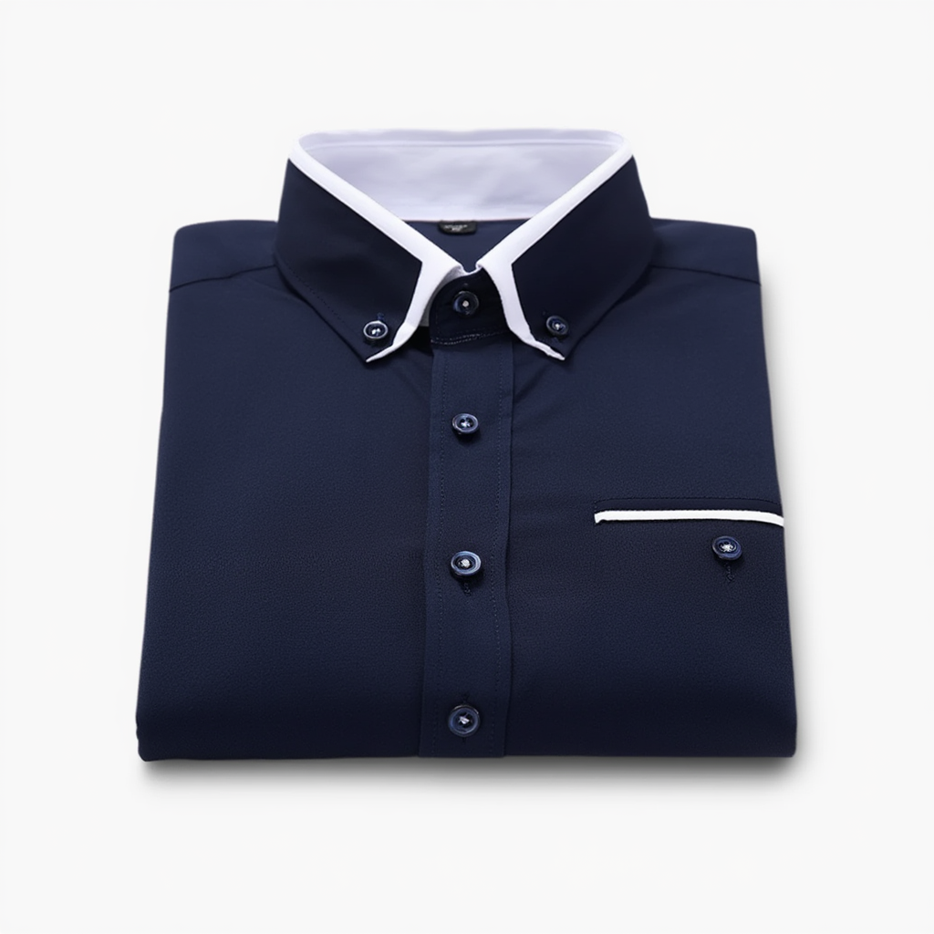 Chemise Sociale Homme Manches Courtes