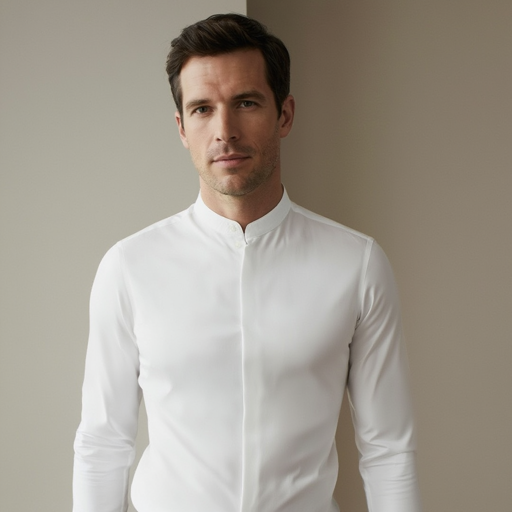 Chemise Habillée Slim Élégante Raffinée