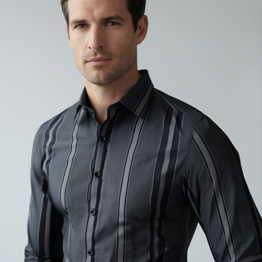 Chemise Rayée Habillée Britannique