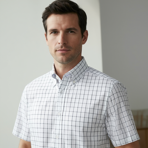 Chemise Carreaux Homme Chemise Habilee | Coton Carreaux