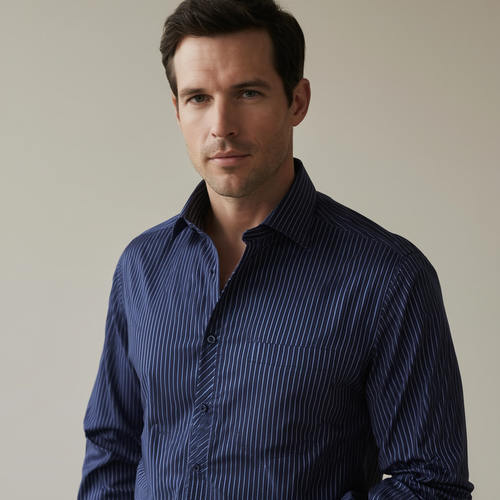 Chemise Habillée Rayée Premium