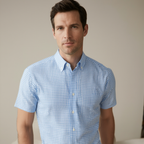 Chemise Oxford Carreaux Décontractée