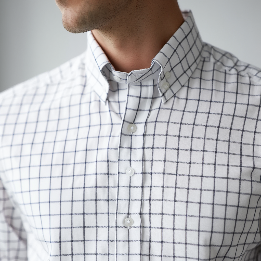 Chemise Carreaux Homme Chemise Habilee | Coton Carreaux