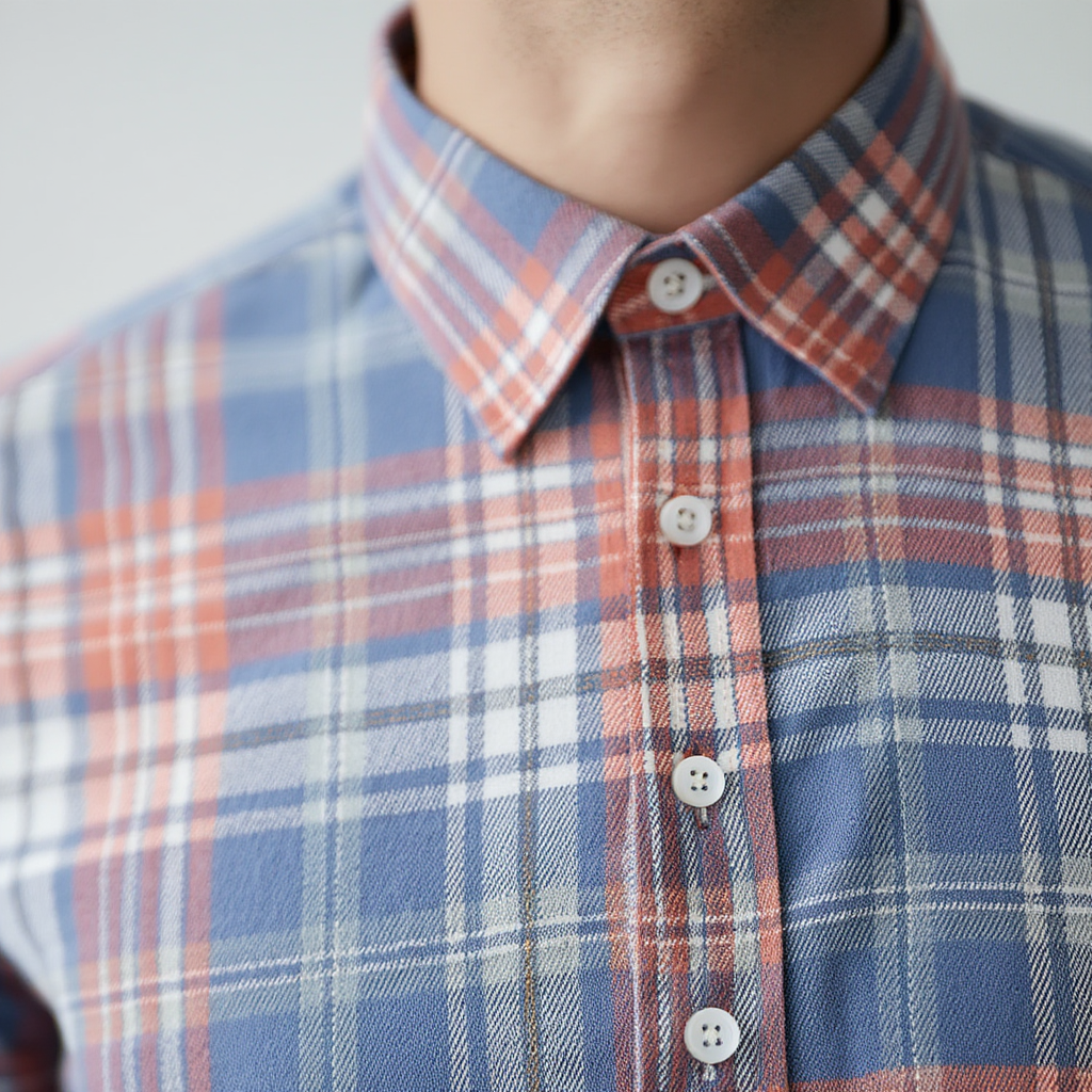 Chemise Flanelle À Carreaux Pour Homme