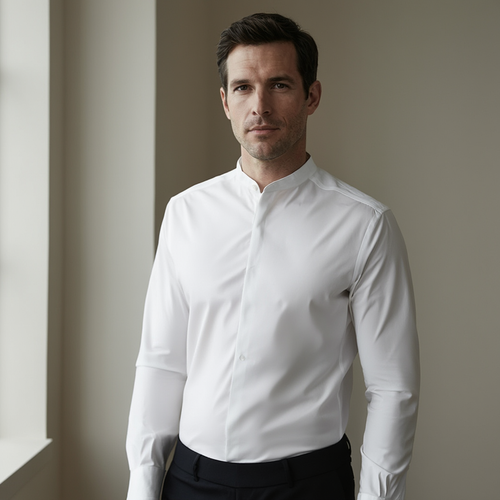 Chemise Habillée Slim Élégante Raffinée