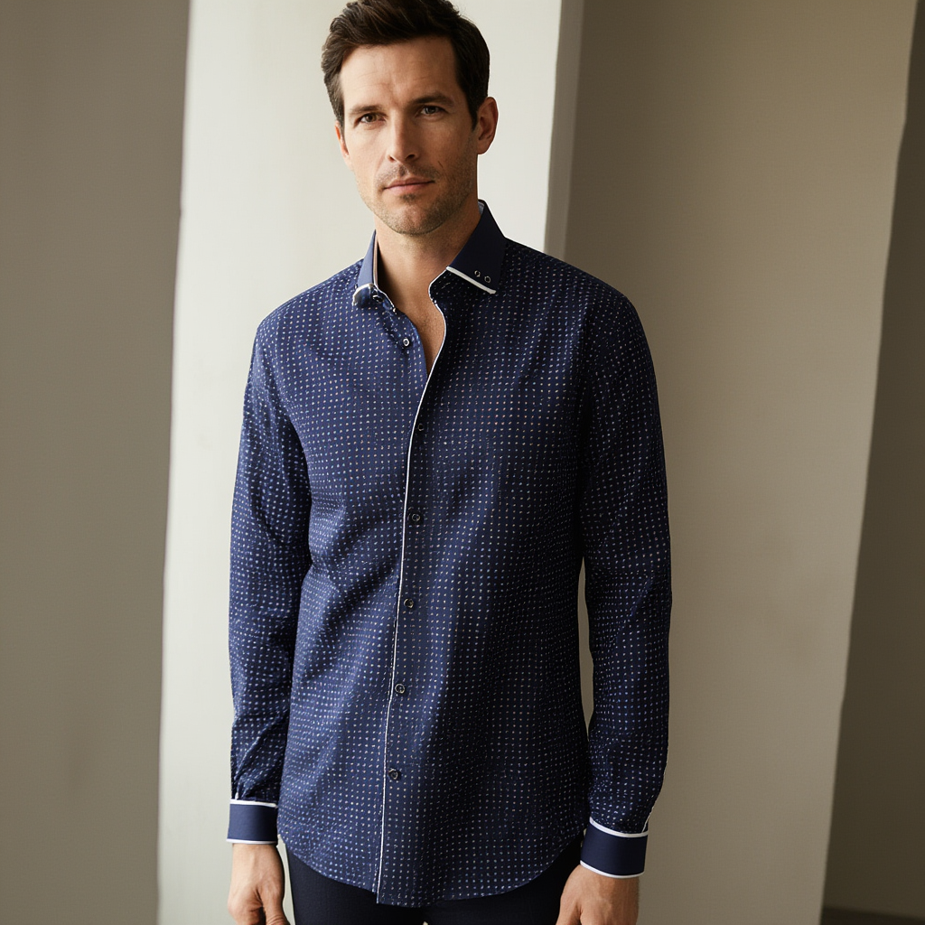 Chemise Habillée Moderne Homme pour Élégance et Confort | Tissu de Haute Qualité et Coupe Impeccable en Design Contemporain