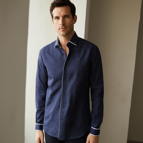 Chemise Habillée Moderne Élégance Confort