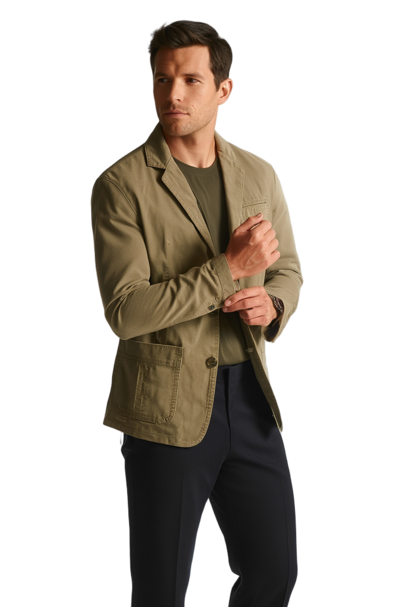 Blazer Urbain | Blazer Casual Confortable pour Mi-Saison avec Silhouette Structurée | Élégance et Liberté de Mouvement 1