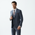 Prestige Couture | Costume Homme 3 Pièces Élégant avec Finitions Soignées | Confort Optimal pour Mariage 6