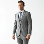 Majestueux | Costume 3 Pièces Classique pour Homme avec Veste et Gilet | Élégance pour Occasions Formelles 8