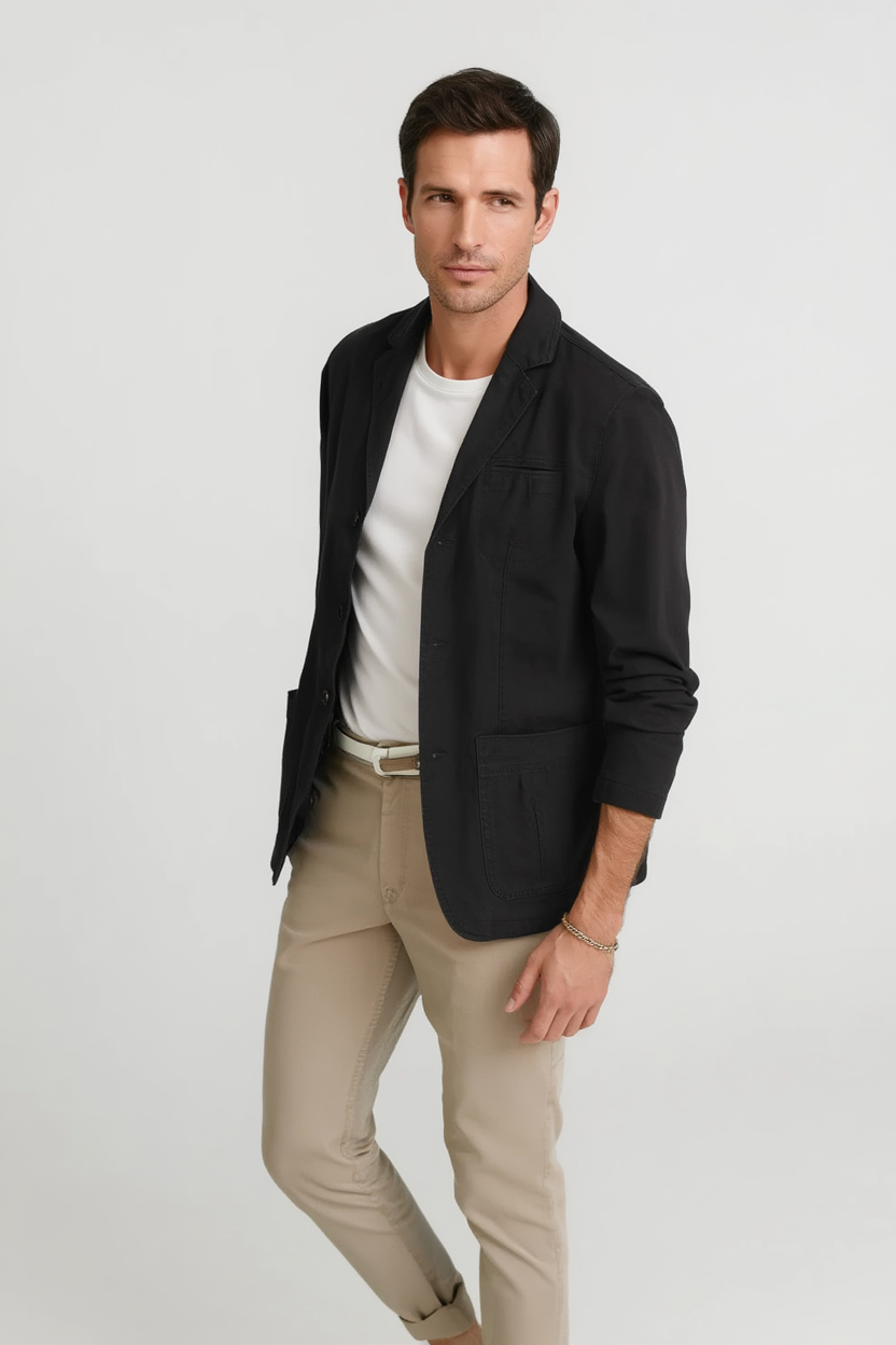 Blazer Urbain | Blazer Casual Confortable pour Mi-Saison avec Silhouette Structurée | Élégance et Liberté de Mouvement 2