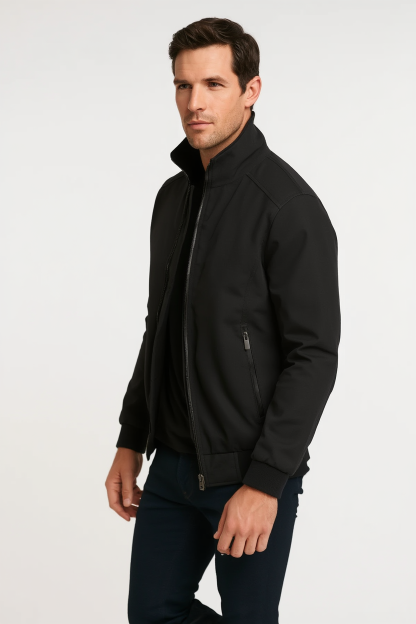 AeroFlex | Veste Légère Zippée pour Mi-Saison avec Col Montant | Style Urbain et Confort 2