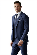 Élégance Masculine | Costume Trois Pièces avec Blazer Ajusté | Style Contemporain pour Cérémonies 6