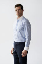 Chemise Classique en Coton Doux avec Col Traditionnel pour Élégance Quotidienne 3