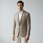 FirenzeLumière | Veste en Lin Slim pour Homme avec Doublure Partielle | Élégance et Confort pour les Événements 4