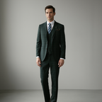 NexusCarreaux | Costume 3 Pièces à Carreaux avec Coupe Slim Fit | Élégance pour Événements Formels 2