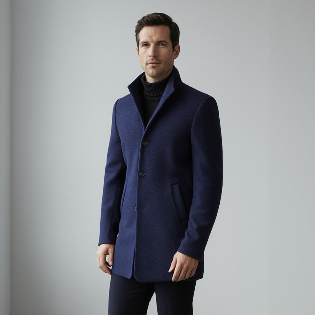 Manteau Élégant pour Homme avec Silhouette Longue et Confort Optimal | Style Décontracté Chic 2