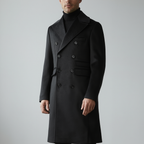 Manteau Shelby Bleu Élégant