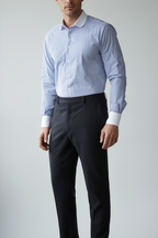 Chemise Classique en Coton Doux avec Col Traditionnel pour Élégance Quotidienne 4