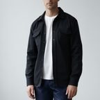 Eclipse Automne | Chemise Homme Classique à Manches Longues avec Poignets Ajustables | Élégance Polyvalente 4