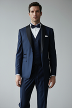 Costume Homme Mariage | Costume 3 Pièces Ajusté avec Blazer et Gilet | Élégance pour Cérémonies 3