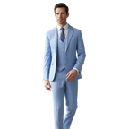 Costume 3 Pièces Homme Slim Fit en Polyester avec Finitions Impeccables | Élégance Polyvalente 2