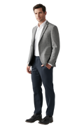 Veste de Costume Moderne pour Homme avec Silhouette Structurée | Élégance et Confort pour Mi-Saison 6