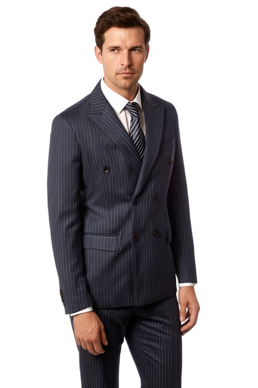 Costume Trois Pièces Élégant avec Blazer à Bouton Unique et Gilet en Tweed 1