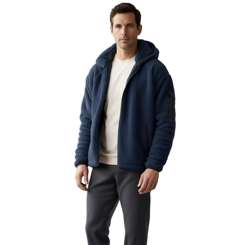Veste Hiver Femme Oversize avec Capuche et Poche - Confort Optimal pour Hiver Chic 1