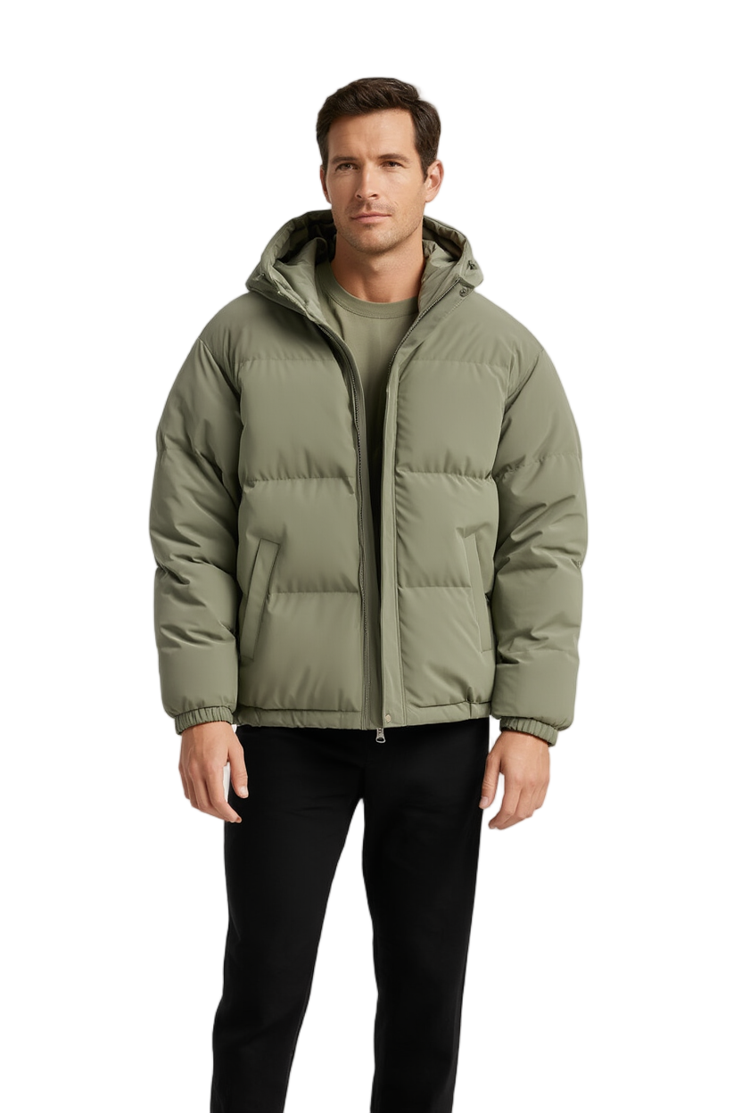 DoudouX | Doudoune Homme Longue avec Capuche Enveloppante | Isolation Optimale pour Hiver 1
