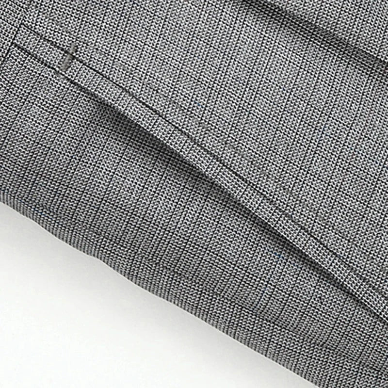 Élégance Masculine | Pantalon Habillé en Mélange Polyester et Soie avec Coupe Traditionnelle | Confort Optimal pour Occasions Formelles 10