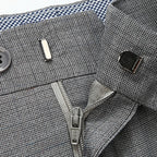 Élégance Masculine | Pantalon Habillé en Mélange Polyester et Soie avec Coupe Traditionnelle | Confort Optimal pour Occasions Formelles 11