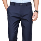 Pantalon Homme | Polyester Léger avec Coupe Moderne | Élégance et Confort pour Événements Formels 8