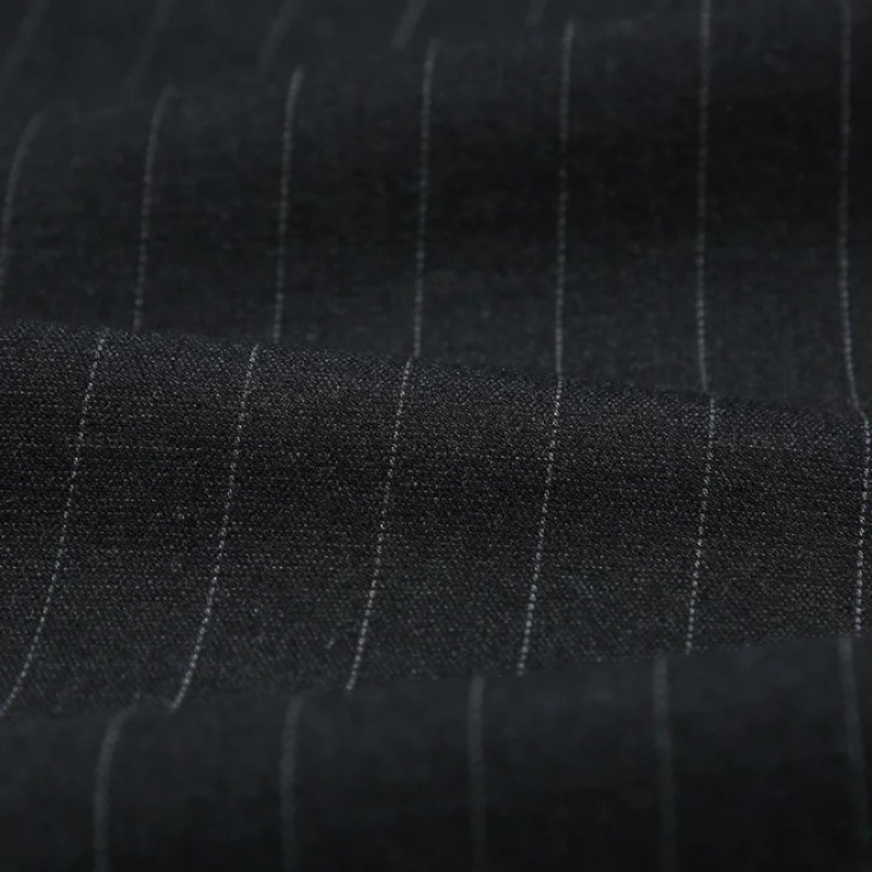 Élégance Classique | Pantalon Habillé Rayé pour Homme avec Coupe Moderne | Confort Optimal pour Occasions Formelles 13