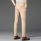 Pantalon Habillé Rayé pour Homme avec Coupe Slim Fit | Élégance et Confort au Bureau 11