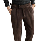 Élégance Classique | Pantalon Homme Côtelé avec Texture Distinctive | Confort Optimal pour Tenue Professionnelle 7