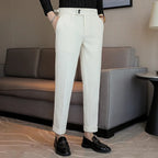 Élégance Classique | Pantalon Homme Côtelé avec Texture Distinctive | Confort Optimal pour Tenue Professionnelle 11