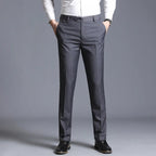 Pantalon Tailleur Homme Élastique avec Tissu Respirant | Confort Optimal pour Élégance au Bureau 3