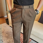 Pantalon Homme Slim en Polyester avec Coupe Moderne | Élégance et Confort au Quotidien 7