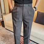 Pantalon Homme Slim en Polyester avec Coupe Moderne | Élégance et Confort au Quotidien 16