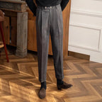 Pantalon Homme Slim Fit en Polyester avec Taille Haute | Élégance et Confort pour Quotidien 14