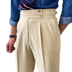 Pantalon Tailleur Femme Chic en Polyester Premium avec Ajustement Latéral | Élégance et Confort 7