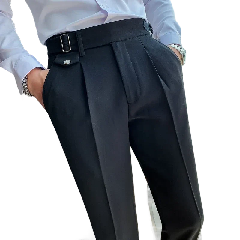 Pantalon Homme Slim Fit en Tissu Stretch | Confort Optimal pour le Bureau 7