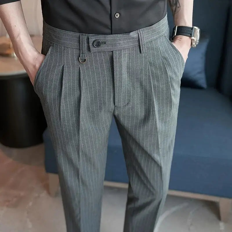Pantalon Tailleur Femme Chic en Polyester avec Coupe Impeccable | Élégance et Confort au Travail 11