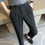 Pantalon Tailleur Femme Chic en Polyester avec Coupe Impeccable | Élégance et Confort au Travail 12